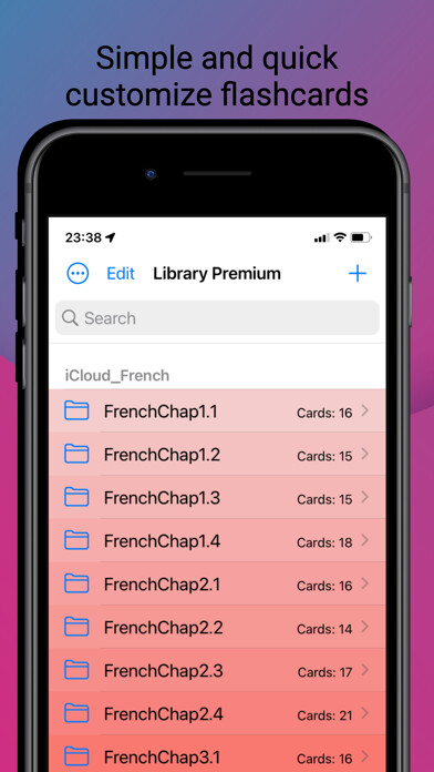 Emulate iPhone app RememberMe by Flashcards using MyAndroid Emulate iPhone app RememberMe by Flashcards using MyAndroid