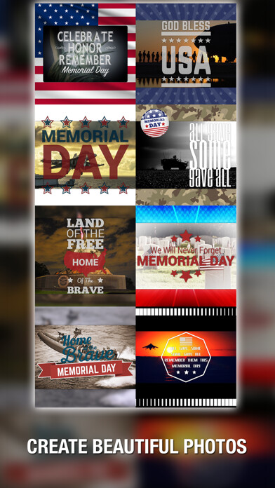Emulate iPhone app Remember : Memorial Day of USA using MyAndroid Emulate iPhone app Remember : Memorial Day of USA using MyAndroid