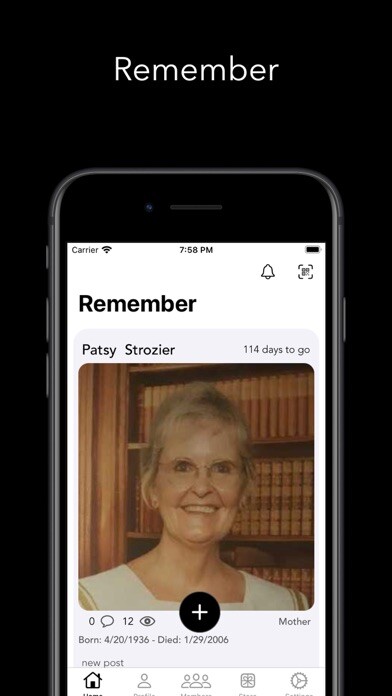 Emulate iPhone app Remember Us! using MyAndroid