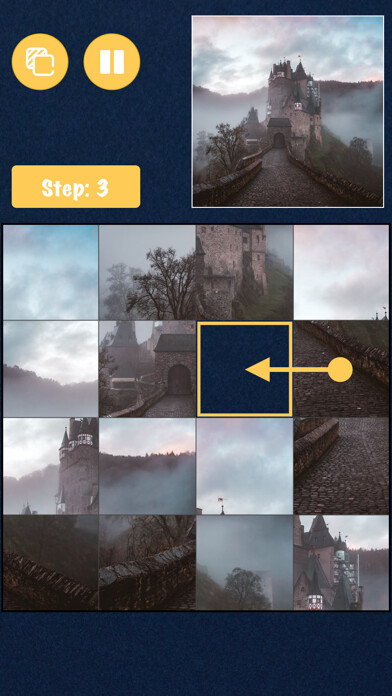 Emulate iPhone app Rememe Slide puzzle image using MyAndroid Emulate iPhone app Rememe Slide puzzle image using MyAndroid