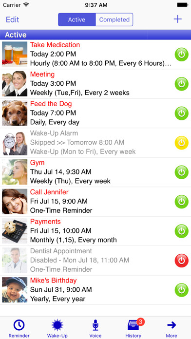 Emulate iPhone app Reminders with Voice Reminder using MyAndroid Emulate iPhone app Reminders with Voice Reminder using MyAndroid