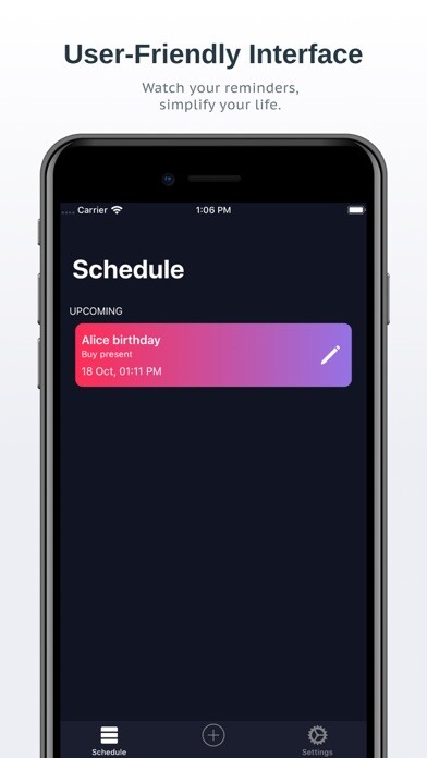 Emulate iPhone app Remind Me - Quickly Reminder using MyAndroid Emulate iPhone app Remind Me - Quickly Reminder using MyAndroid