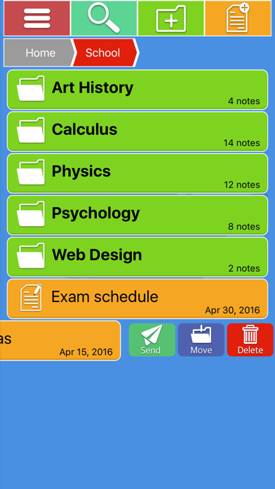 Emulate iPhone app RemiNote - Virtual Notebook & Organizer using MyAndroid Emulate iPhone app RemiNote - Virtual Notebook & Organizer using MyAndroid