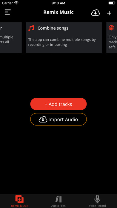 Emulate iPhone app Remix Music - Combine Songs HQ using MyAndroid Emulate iPhone app Remix Music - Combine Songs HQ using MyAndroid