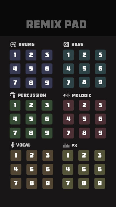 Emulate iPhone app Remix Pad - Beat Maker using MyAndroid