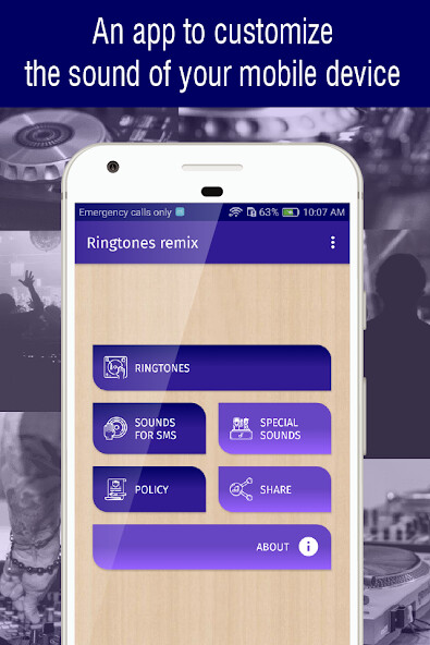 Run android online APK remix ringtones for phone from MyAndroid or emulate remix ringtones for phone using MyAndroid