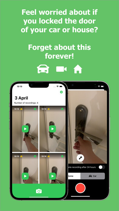 Emulate iPhone app RemLock - no more door stress! using MyAndroid