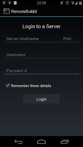 Emulate Android APK RemoteBukkit Android Client Emulate Android APK RemoteBukkit Android Client