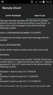 Emulate Android APK Remote Call Divert