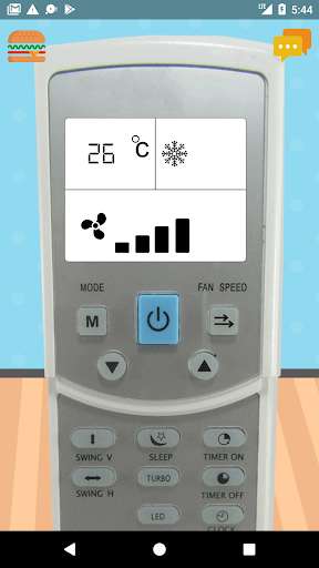 Run android online APK Remote Control For DongBao Air Conditioner from MyAndroid or emulate Remote Control For DongBao Air Conditioner using MyAndroid
