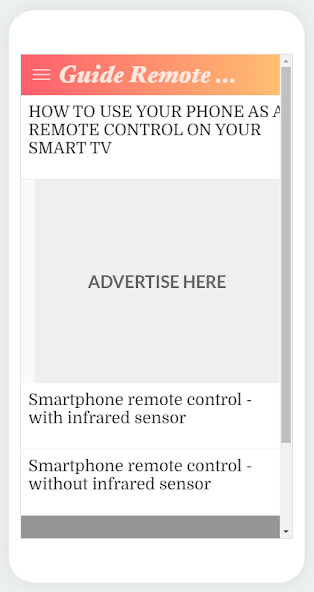 Run android online APK Remote Control for Philco TV - Guide from MyAndroid or emulate Remote Control for Philco TV - Guide using MyAndroid