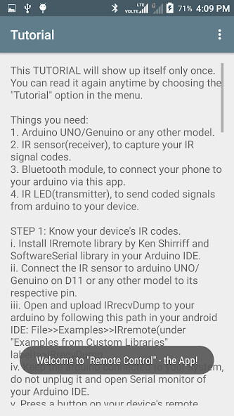 Run android online APK Remote Control with Arduino BT from MyAndroid or emulate Remote Control with Arduino BT using MyAndroid