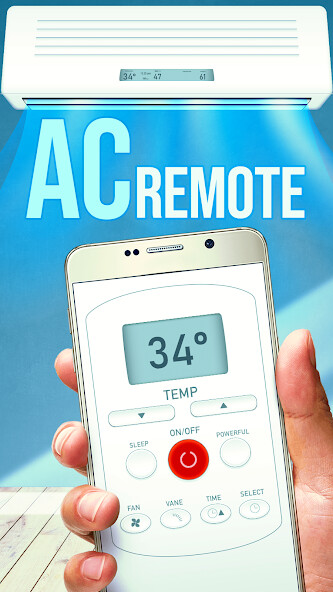 Run android online APK Remote for air conditioner (AC) from MyAndroid or emulate Remote for air conditioner (AC) using MyAndroid