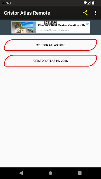 Run android online APK Remote for Cristor Atlas from MyAndroid or emulate Remote for Cristor Atlas using MyAndroid Run android online APK Remote for Cristor Atlas from MyAndroid or emulate Remote for Cristor Atlas using MyAndroid