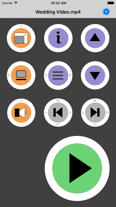 Emulate iPhone app Remote for VLC using MyAndroid