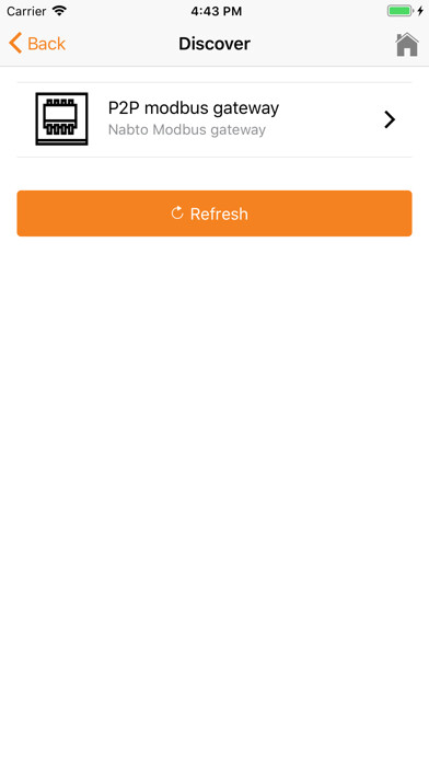 Run android online APK Remote P2P Modbus control from MyAndroid or emulate Remote P2P Modbus control using MyAndroid