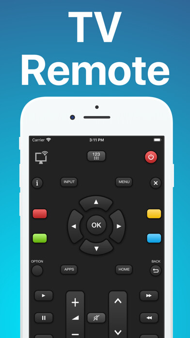 Emulate iPhone app Remote Panasonic TV - Panamote using MyAndroid