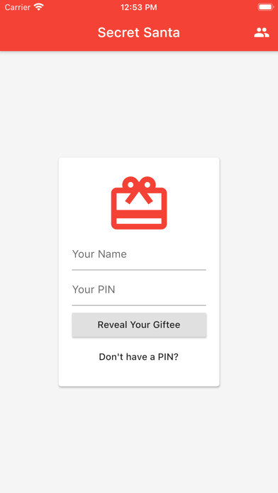 Emulate iPhone app Remote Secret Santa using MyAndroid