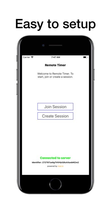 Emulate iPhone app Remote Timer using MyAndroid Emulate iPhone app Remote Timer using MyAndroid