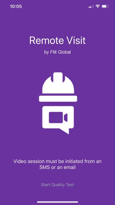 Emulate iPhone app Remote Visit by FM Global using MyAndroid