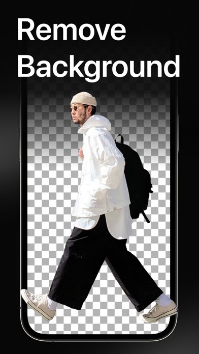 Emulate iPhone app Remove Background Editor using MyAndroid