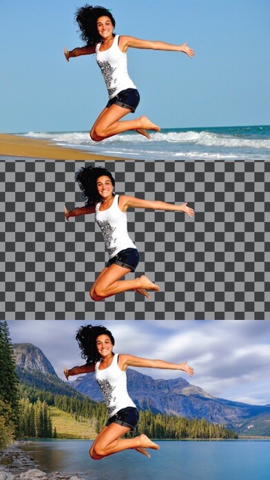 Emulate iPhone app Remove Background - Pik Change using MyAndroid Emulate iPhone app Remove Background - Pik Change using MyAndroid