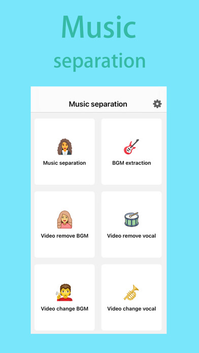 Emulate iPhone app Remove Vocals-vocal extractor using MyAndroid