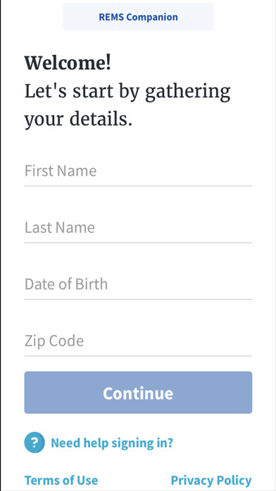 Run android online APK REMS Companion App from MyAndroid or emulate REMS Companion App using MyAndroid