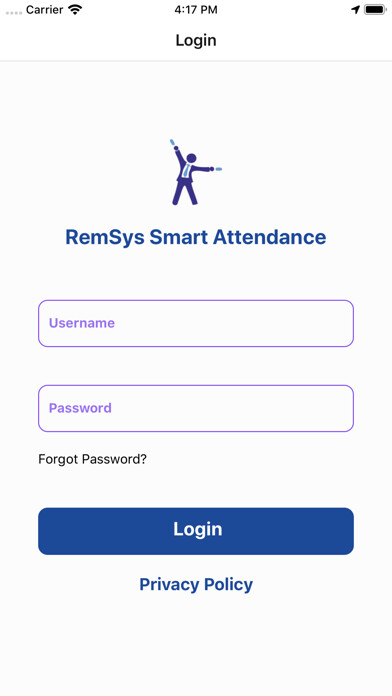 Emulate iPhone app RemSys Smart Attendance using MyAndroid Emulate iPhone app RemSys Smart Attendance using MyAndroid