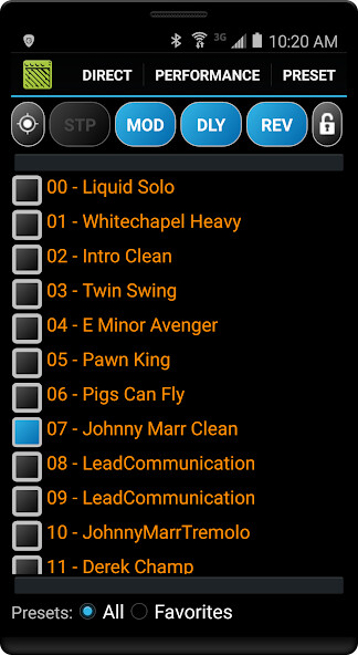 Run android online APK Remuda - USB Guitar Amplifier Control App from MyAndroid or emulate Remuda - USB Guitar Amplifier Control App using MyAndroid