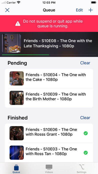 Emulate iPhone app Remuxer using MyAndroid