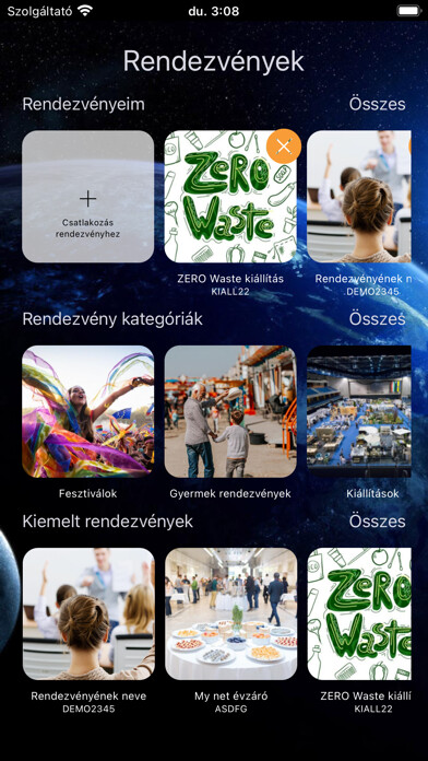 Emulate iPhone app RendezvényApp using MyAndroid Emulate iPhone app RendezvényApp using MyAndroid