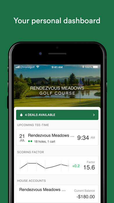 Emulate iPhone app Rendezvous Meadows Golf Course using MyAndroid Emulate iPhone app Rendezvous Meadows Golf Course using MyAndroid