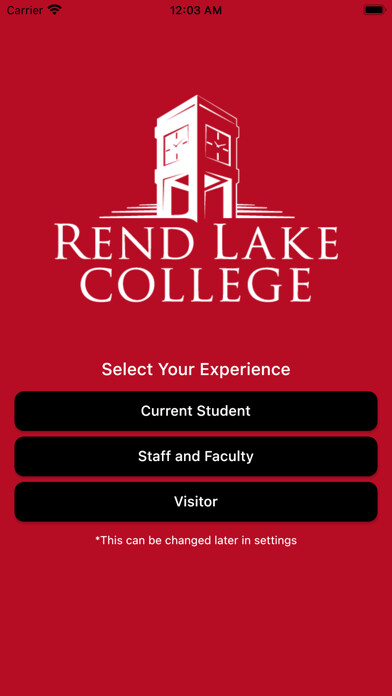 Emulate iPhone app Rend Lake College (myRLC) using MyAndroid