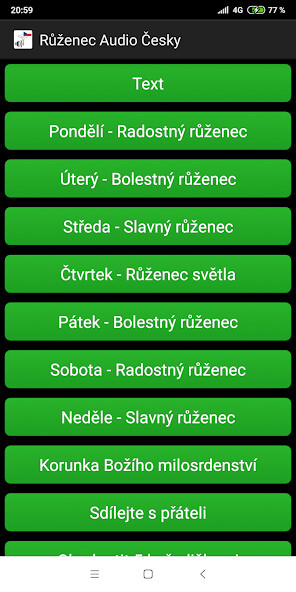 Run android online APK Růženec audio česky from MyAndroid or emulate Růženec audio česky using MyAndroid Run android online APK Růženec audio česky from MyAndroid or emulate Růženec audio česky using MyAndroid