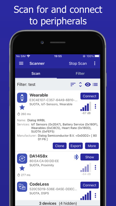 Emulate iPhone app Renesas SmartBond using MyAndroid Emulate iPhone app Renesas SmartBond using MyAndroid