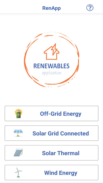 Emulate iPhone app Renewables App using MyAndroid