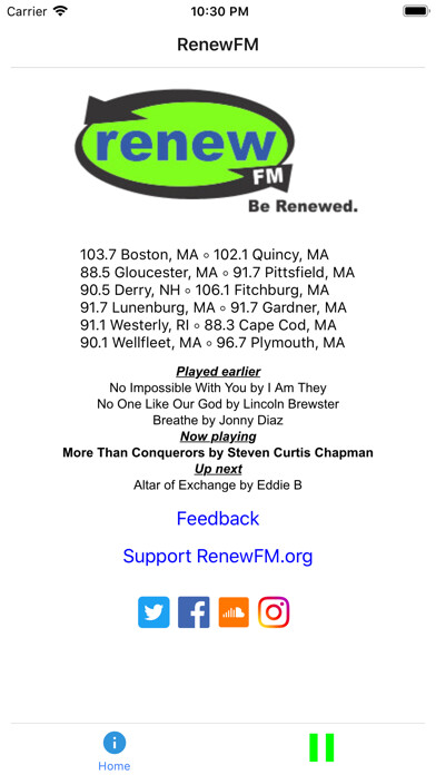 Emulate iPhone app RenewFM using MyAndroid Emulate iPhone app RenewFM using MyAndroid