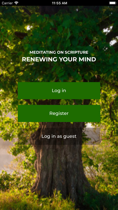 Emulate iPhone app Renewing Your Mind using MyAndroid