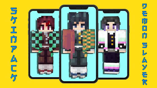 Run android online APK Rengoku KNY Skinpack MCPE from MyAndroid or emulate Rengoku KNY Skinpack MCPE using MyAndroid