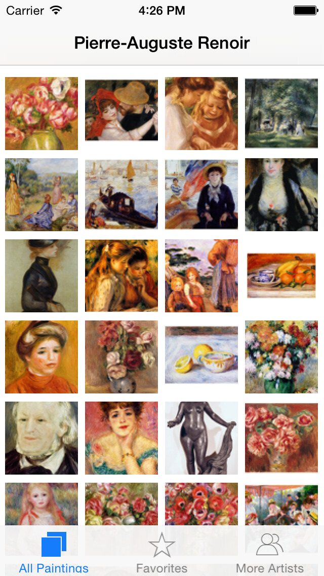 Emulate iPhone app Renoir 237 Paintings HD 300M+ Ad-free using MyAndroid Emulate iPhone app Renoir 237 Paintings HD 300M+ Ad-free using MyAndroid