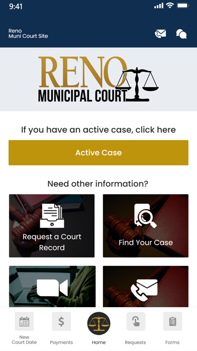 Emulate iPhone app Reno Municipal Court using MyAndroid Emulate iPhone app Reno Municipal Court using MyAndroid