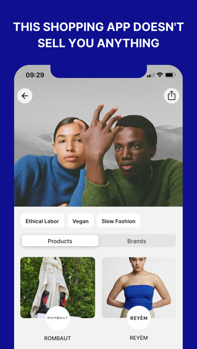 Emulate iPhone app Renoon: Sustainable Fashion using MyAndroid Emulate iPhone app Renoon: Sustainable Fashion using MyAndroid