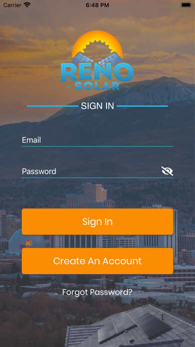 Emulate iPhone app Reno Solar using MyAndroid Emulate iPhone app Reno Solar using MyAndroid