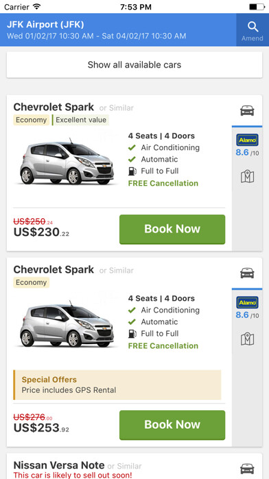 Emulate iPhone app Rent a Car - Cheap Rental Car Price Finder using MyAndroid Emulate iPhone app Rent a Car - Cheap Rental Car Price Finder using MyAndroid