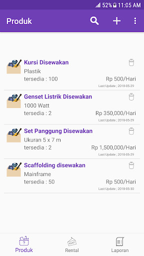 Run android online APK Rental App from MyAndroid or emulate Rental App using MyAndroid