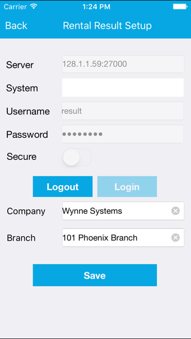 Emulate iPhone app RentalResult DV using MyAndroid Emulate iPhone app RentalResult DV using MyAndroid