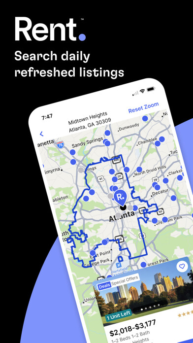 Emulate iPhone app Rent. Apartments and Homes using MyAndroid