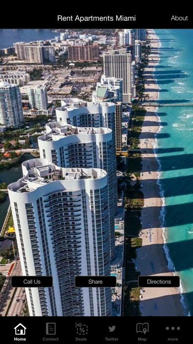 Emulate iPhone app Rent Apartments Miami using MyAndroid