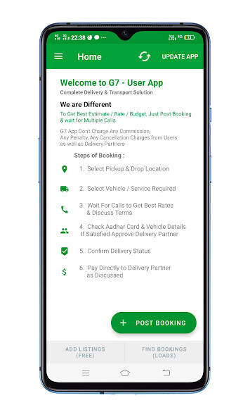 Run android online APK Rent a Truck, Tempo, Lorry G7 from MyAndroid or emulate Rent a Truck, Tempo, Lorry G7 using MyAndroid